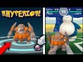 RHYPERIOR! EWOLUCJA SINNOH STONE! GYM TEST! POKEMON GO PL