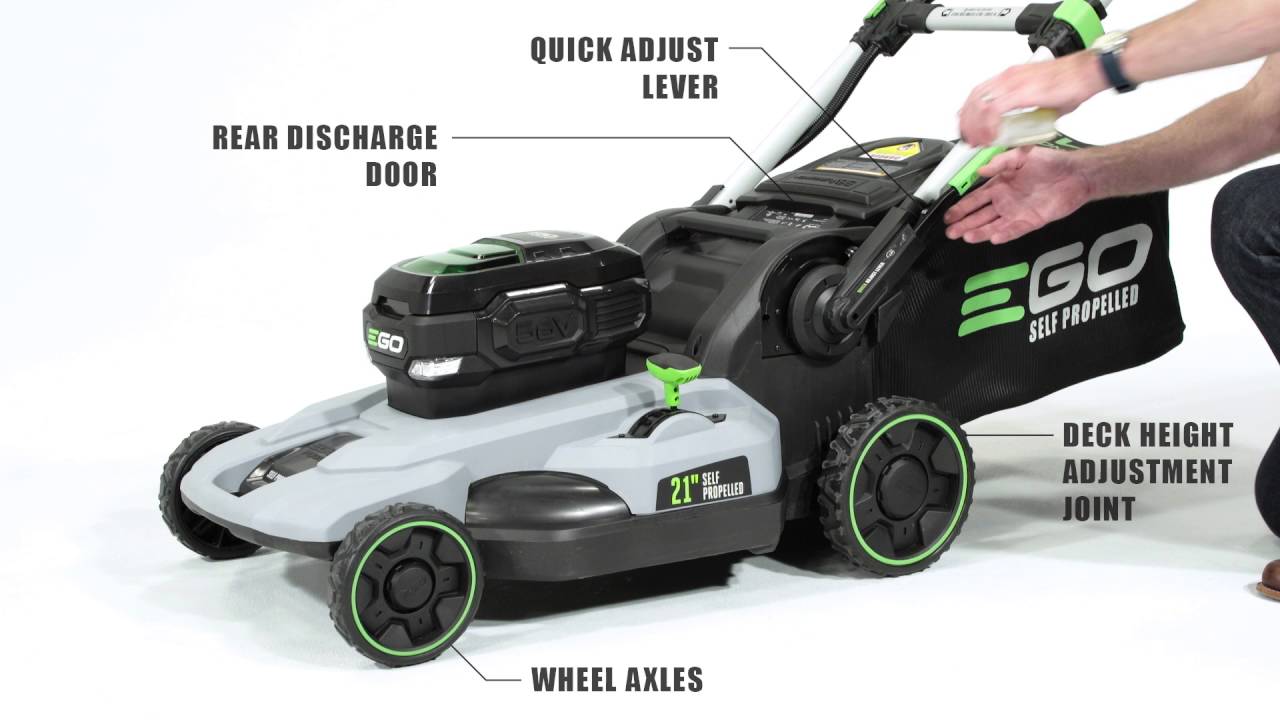 How to lubricate the EGO Power+ 21" Mowers YouTube