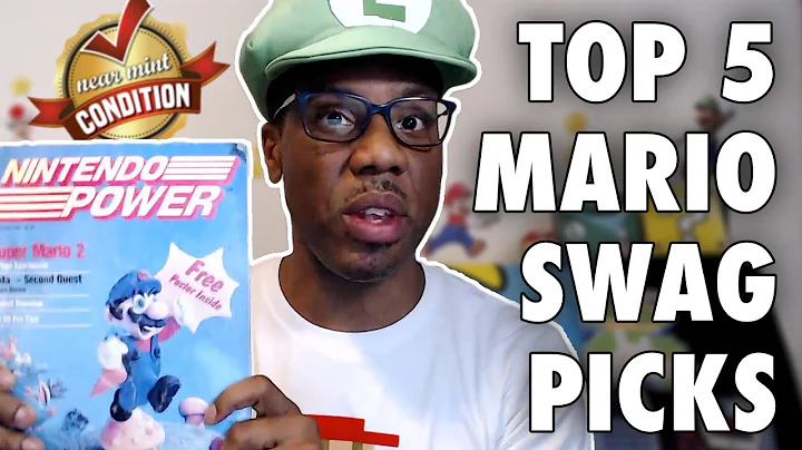 Celebrate the 35th Anniversary of Super Mario Bros. Part 1: Mario Swag