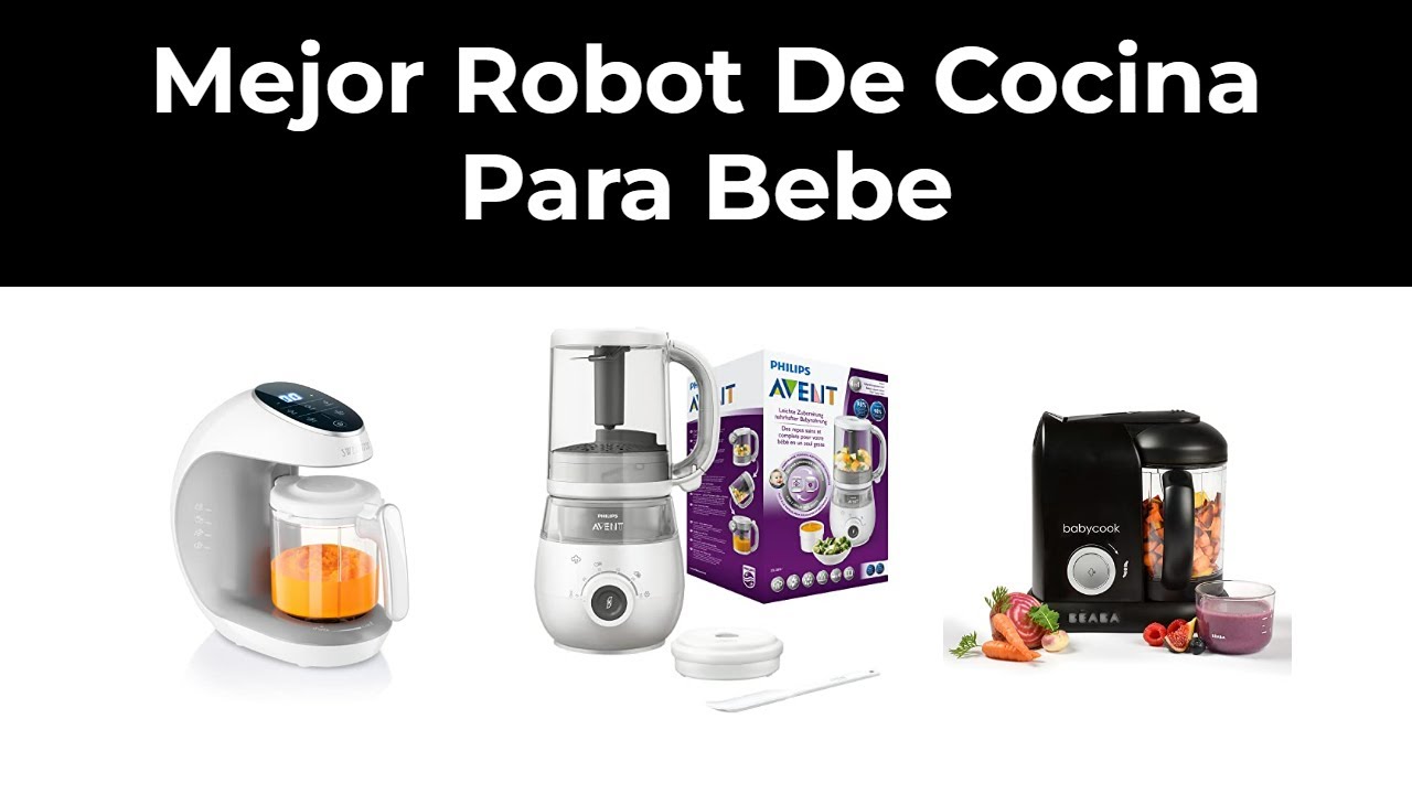 Cinco robots de cocina para bebés que nos facilitarán mucho cada etapa de  su alimentación