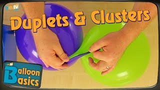 How To Make Duplets & Clusters - Balloon Basics 10