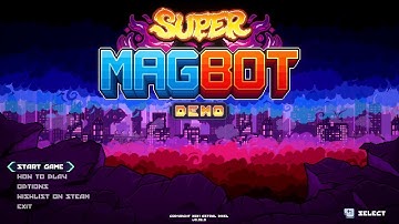 Super Magbot (PC)(English)   Demo of A precise 2D platformer