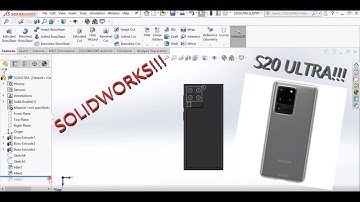 S20 ULTRA | SOLIDWORKS SKETCH!