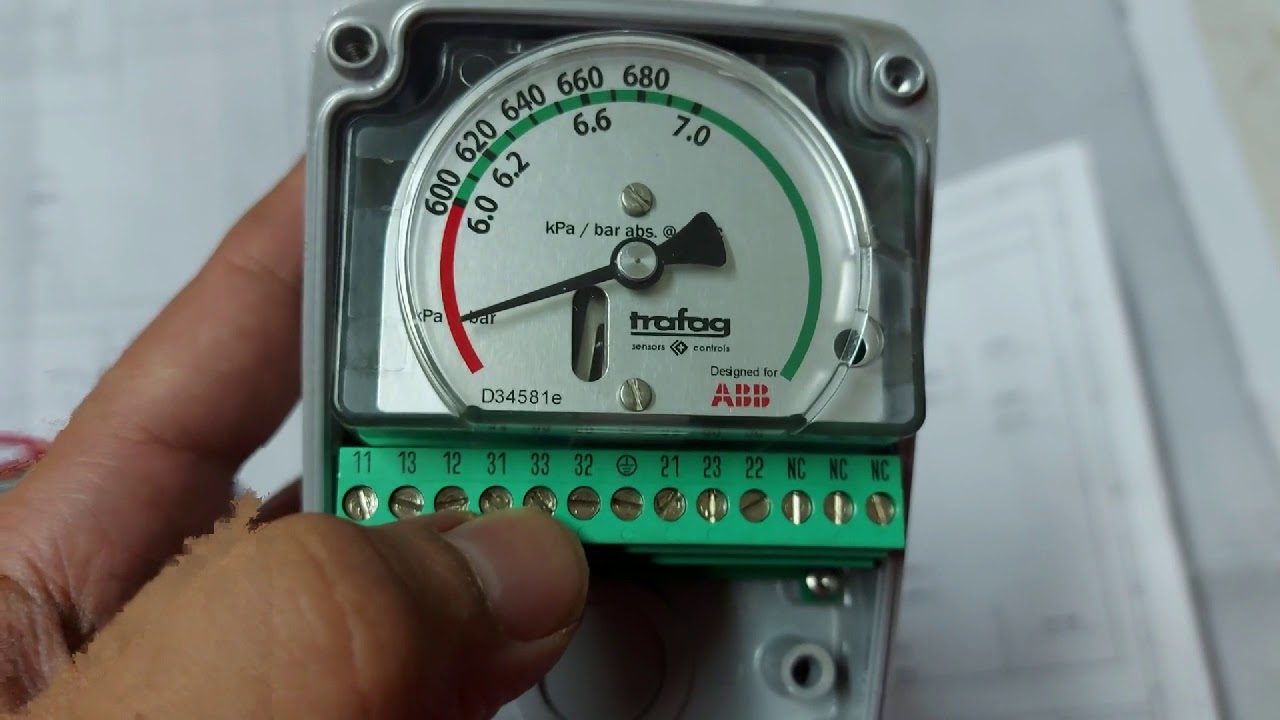 (SF6 ) عمليا: عداد ضغط الغاز لقاطع الجهد العالى 66 ك.ف
