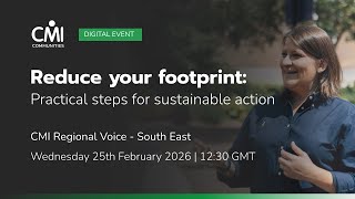 Reduce your footprint: Practical steps for sustainable action