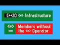 C++ 20 three way comparison operator -Ep06 : Dealing with members without the spaceship operator