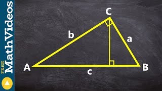 How to determine the similarity of three triangles by drawing the altitude