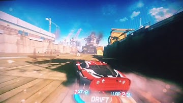 Split Second : Dry docks x1 + 2 terrible crash at the end