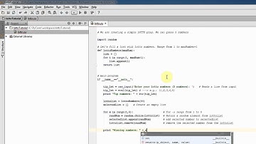 Python Beginner Tutorial - Lottery game with list