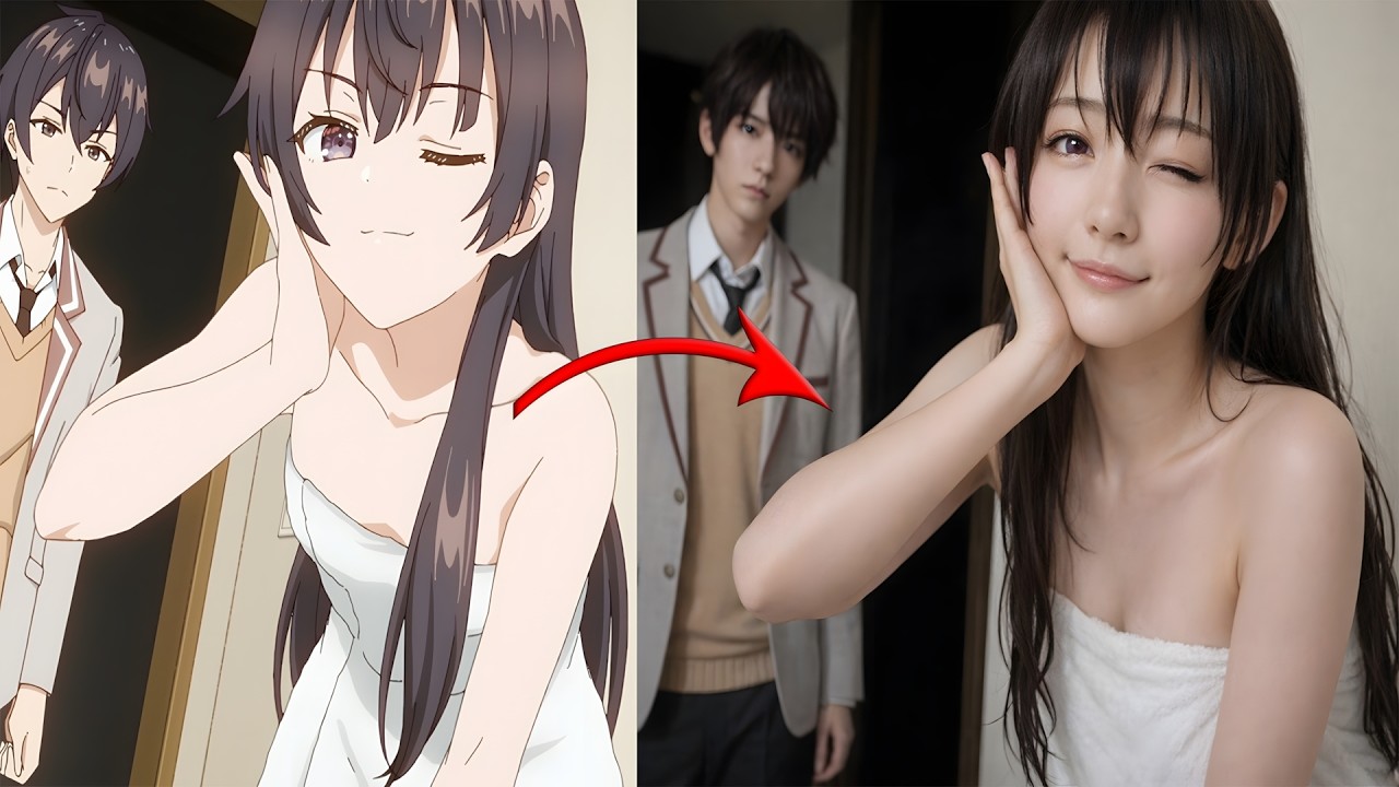 Alya Sometimes Hides Her Feelings in Russian In Real Life ❄️💙 [「時々ロシア語で本音を隠すアリヤ」AI実写版 ]