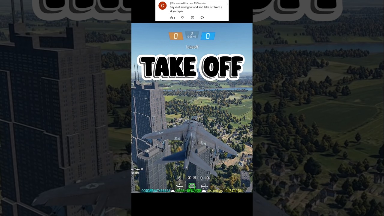 CAN we land and TAKE OFF from a skyscraper??? 