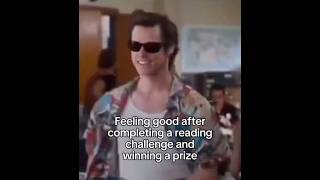 Completing a reading challenge 📚