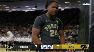 Gicarri Harris with the AND-1 POSTER vs. Iowa | Purdue Basketball
