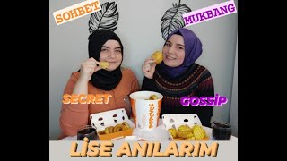 Kiz Kiza Sohbet Seri̇si̇ Li̇se Anilari Mukbang