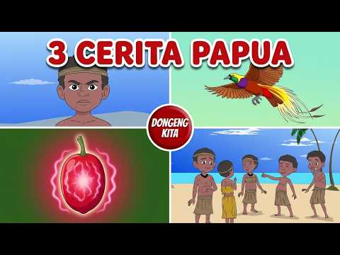 3-in-1 Folktale Compilation from Papua - 26 Minutes ~ Papuan Folktales | Our Fairy Tales