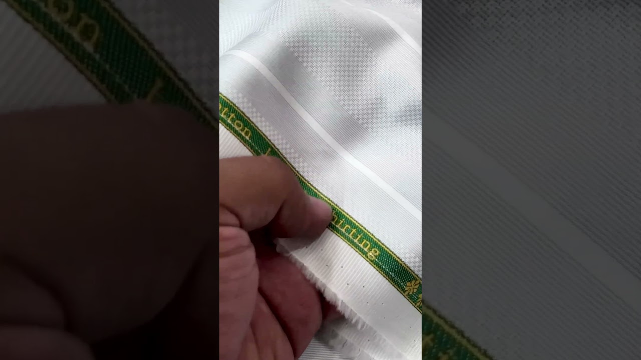 Reid and Taylor of Scotland Stripe Shirting available at OSMANIA