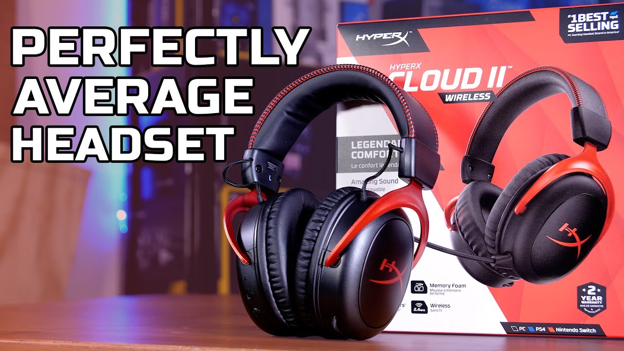 Cloud II Wireless – Gaming Headset For PC, PS4, and Switch 