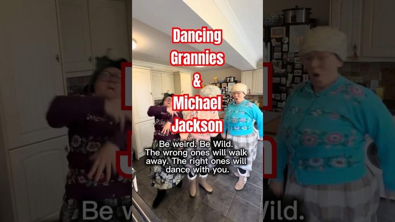 Dancing Grannies do Michael Jackson!! Mamasaymamasa indeed! #dancinggrannies #mj #michaeljackson