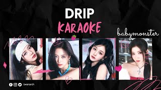 Babymonster Drip Karaoke