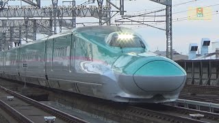 東北新幹線E5系U10編成+E6系Z16編成大宮駅東京方面【はやぶさ物語】CX420