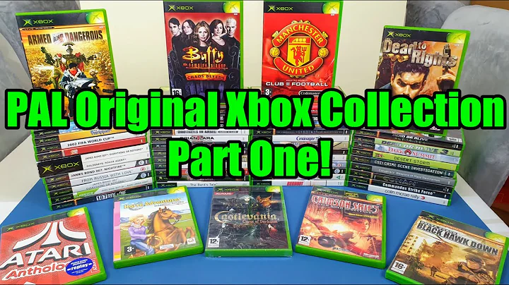 Original PAL OG Xbox Games Collection - Part 1 - Collectables, Rarities + More!