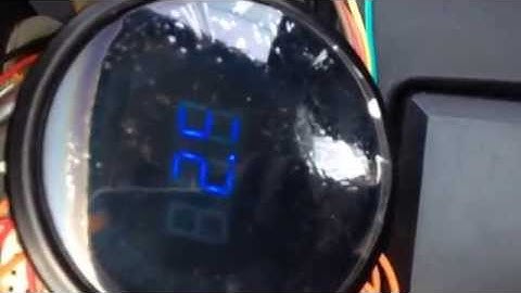 Arduino boost gauge