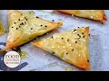 Spanakopitakia (Mini Greek Spinach Pastries) - Food Cravings Network