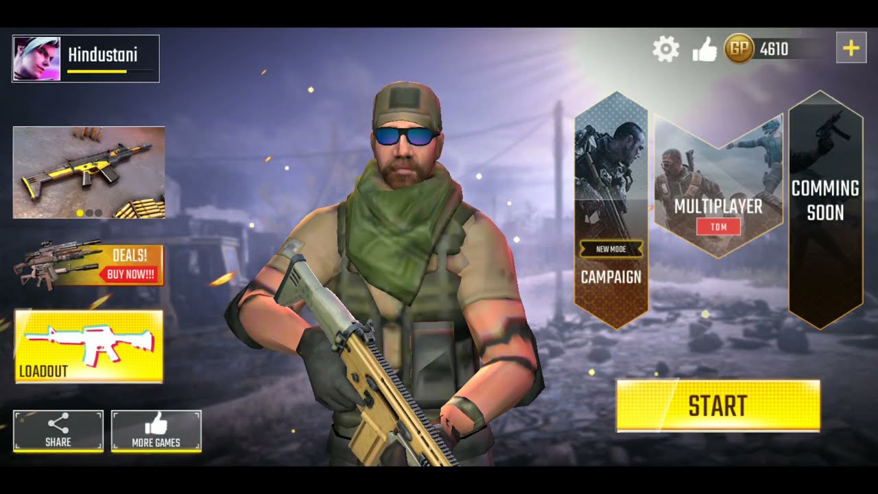 Commando Adventure Assassin | Free Offline Android Gameplay 2021 | Hindustani Gamer