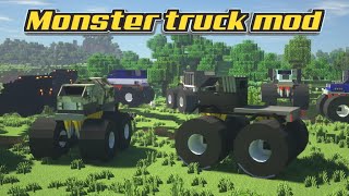 Minecraft 1.16.5 - Chronokiller's Monster truck mod