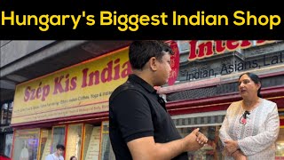 Biggest Indian Shop in Hungary: Interview with the Owner #szip kis india