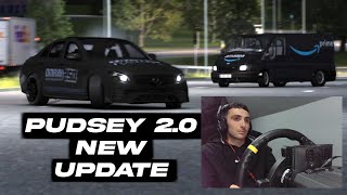 PUDSEY 2.0 HUGE SUMMER UPDATE! UK Assetto Corsa SERVER | Steering Wheel Gameplay