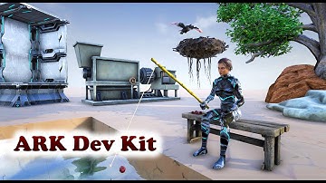 ARK Dev Kit | FISHING , DESERT BIOME , TEK TIER BUILDING , PLAY AS A DINO DLC , INDUSTRIAL GRINDER