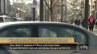 Iowa City Update: Washington Streetscape
