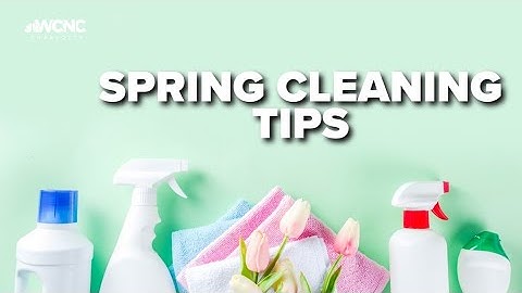Overlooked items to add to your spring cleaning list