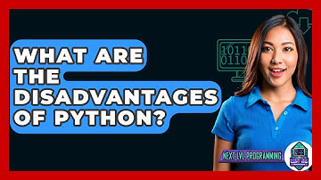 What Are The Disadvantages Of Python? - Next LVL Programming