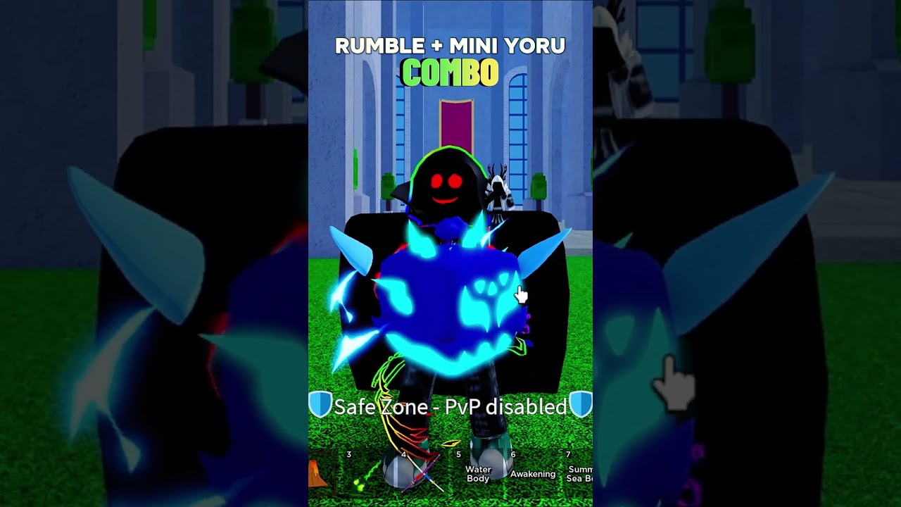 COMBO MINI YORU!?!!?? #MINIYORU #bloxfruit #roblox #combo