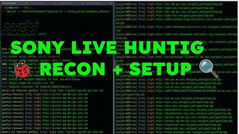 Sony:- Live Bug Bounty Hunting on (HackerOne) – Part 1 | Real-Time Recon & Exploitation