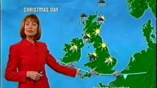 ITV Weather - Christmas Eve 2001