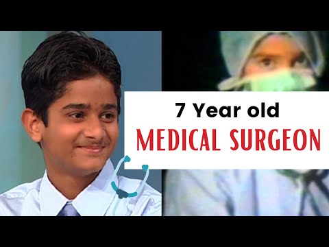 Akrit Jaswal became the world’s youngest surgeon at the age of 7.
