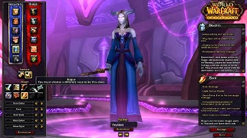 WoW Character Creation Guide