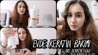 Evde Keratin Bakımı, Bio Keratin Gold Uygulaması