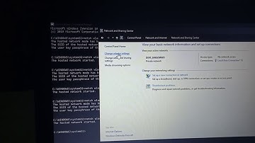 Membuat Jaringan Adhoc, Membuat Hostpot, Mengkoneksi Network di PC satu ke PC lainnya