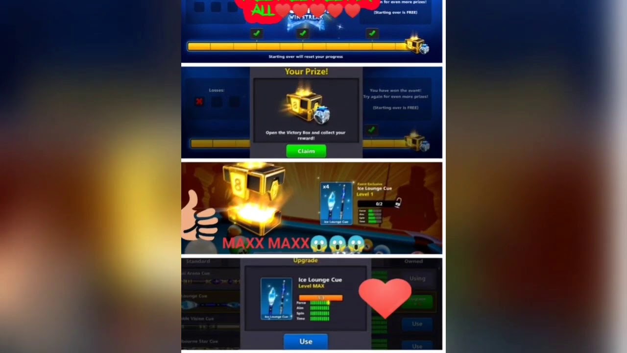 FREE ICE LOUNGE CUE FOR ALL MAXX 😱😱😱😱