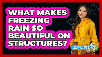 What Makes Freezing Rain So Beautiful On Structures? - Weather Watchdog