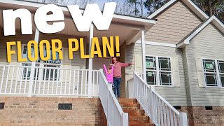 We Changed Our Floor Plan! + Why. // Model House Tour & Walk-Through!