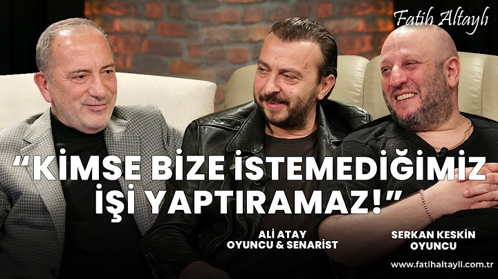Fatih Altaylı ile Pazar Sohbeti: "Onur Ünlü için müzik grubu kurduk!" / Ali Atay & Serkan Keskin