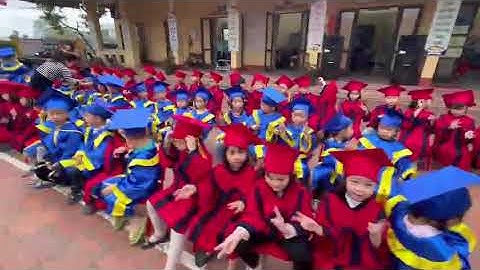 Các bé 5-6 tuổi tham gia Hội thi Rung chuông vàng