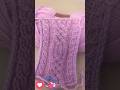 DOUBLE LOOP CABLE #knitthrwwtogether #knittingtutorial #cableknitting # Handmadeknitting #diy