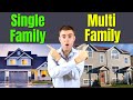What is the BEST Real Estate Investment? (Single Family Vs Multi Family)