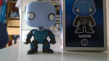Funko POP! Electro Amazing Spider man 2 Unboxing and Look